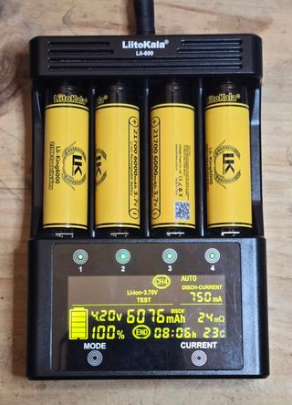 LIITOKALA 21700 6000mAh bateria de litio
