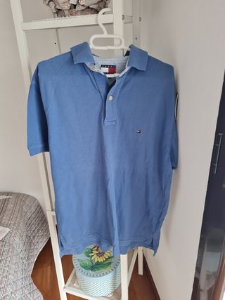 Polo Tommy Hilfiger azul