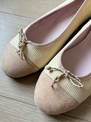 Bailarinas FLAVIO MENORCA beige 40 sin estrenar