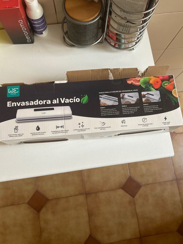 Envasadora al vacío WE Home