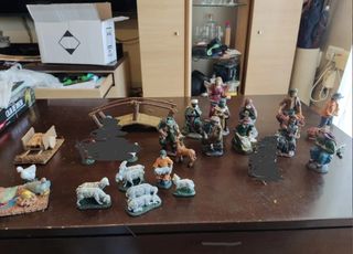 Lote de figuras para el belen