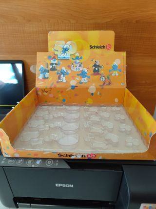 Caja Pitufos Schleich 50 Aniversario
