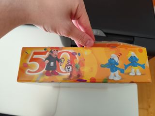 Caja Pitufos Schleich 50 Aniversario