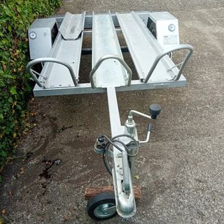 Remolque portamotos: Buen estado