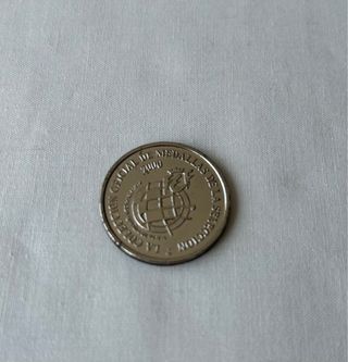 *Moneda conmemorativa Morientes RFEF año 2000