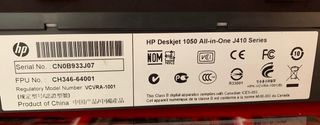Impresora HP Deskjet 1050 Gris