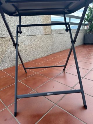 Mesa plegable jardín - Gris