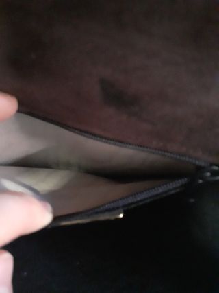 Bolso Luxax piel marrón dorado en perfecto estado