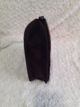 Bolso Luxax piel marrón dorado en perfecto estado