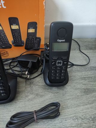 Gigaset A120 Trio - 3 Teléfonos inalámbricos