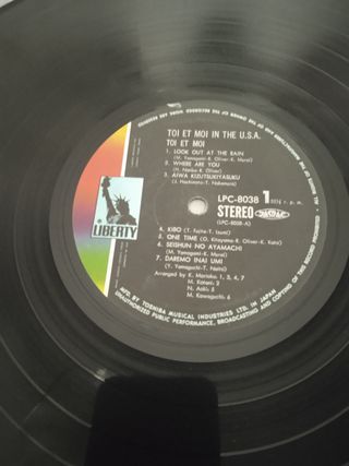 LP Toi et Moi - Música Internacional