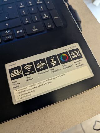 Portátil Acer Aspire 5 