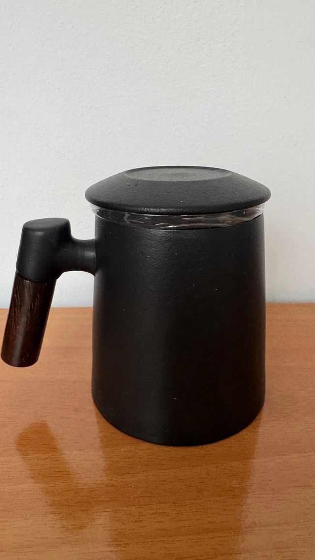 Tazza infusore nera Kawasimaya