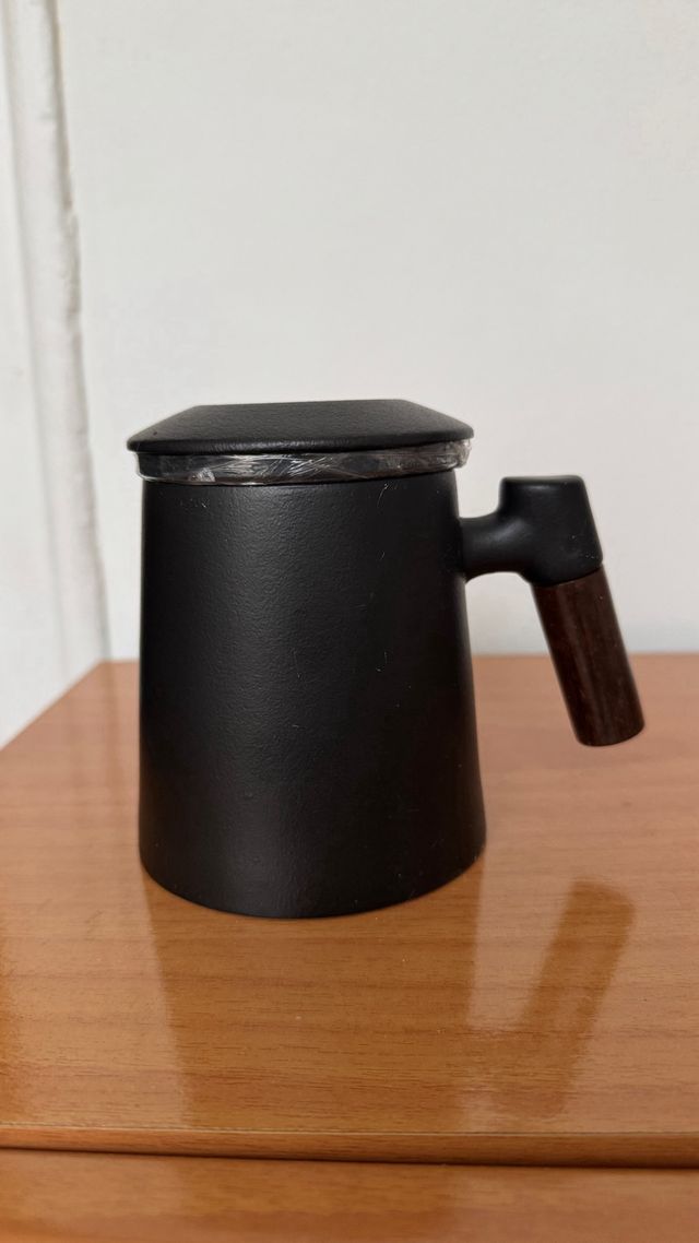 Tazza infusore nera Kawasimaya