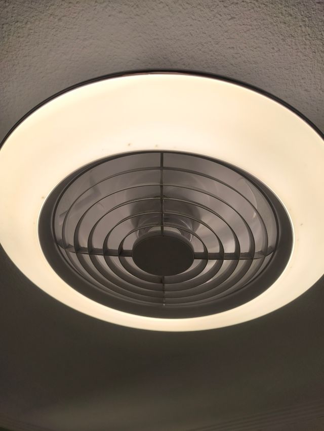 Mantra Alisio ventilador de teto branco com luz DC