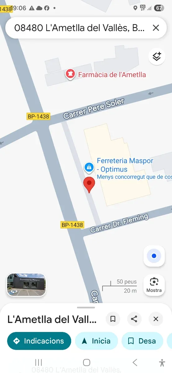 Quemador de gas butano/propano usado