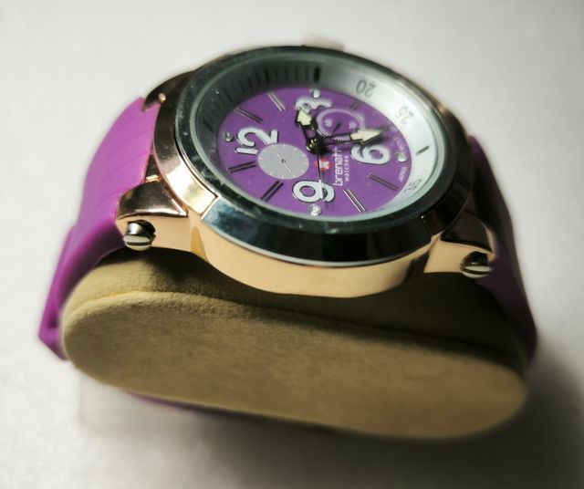 Reloj Brenatt dama pulsera morada
