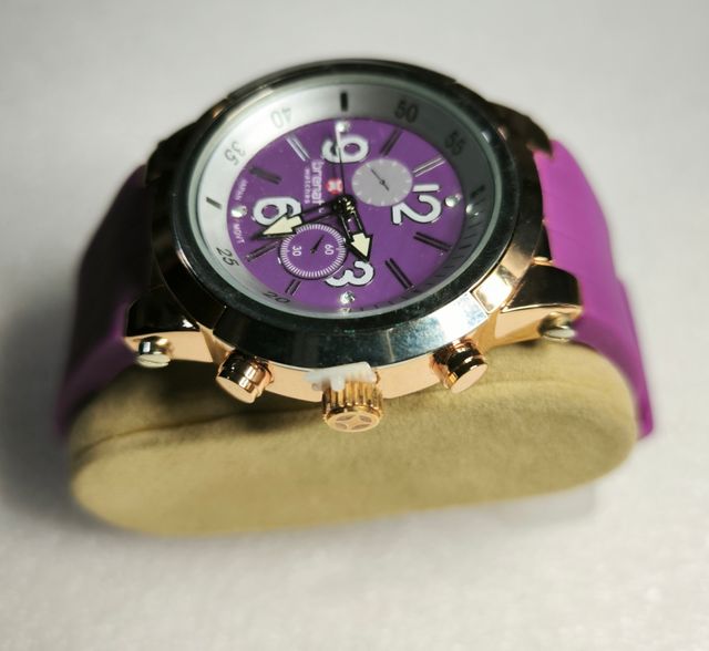 Reloj Brenatt dama pulsera morada
