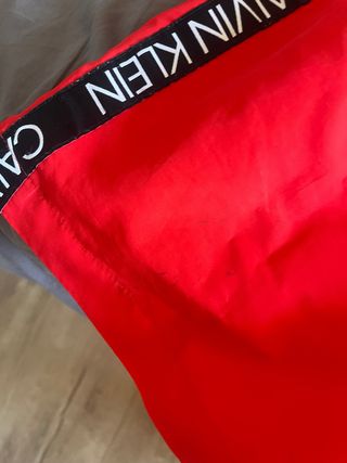 Bañador Calvin Klein rojo