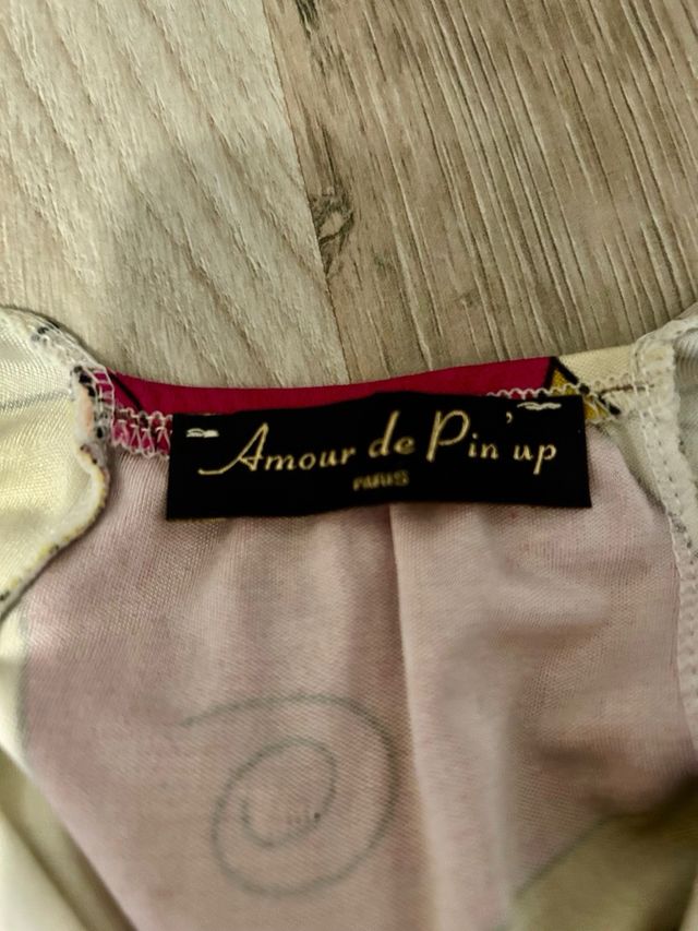 Vestido Amour de Pin up multicolor