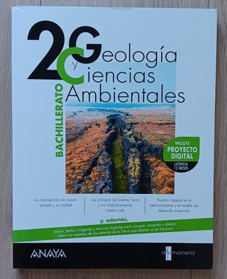 LIBROS DE TEXTO 2 BACHILLERATO