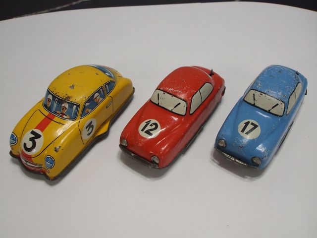 Lote 3 coches a cuerda - Jouef