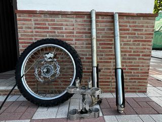 Horquilla KTM + RUEDA + Freno delantero 