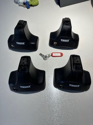 4 Soportes Thule 754 Rapid System