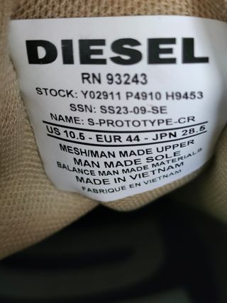 Zapatillas Diesel Talla 44
