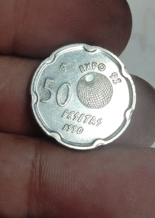 50 PESETAS 1990'