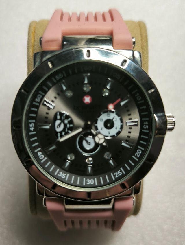 Reloj Brenatt Mujer Correa Rosa