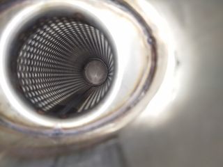 Tubo escape acero 61mm