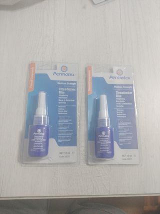 Permatex Fijador Roscas Azul (2uds)