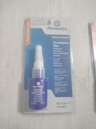 Permatex Fijador Roscas Azul (2uds)