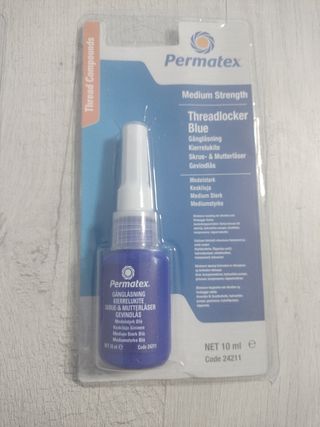 Permatex Fijador Roscas Azul (2uds)