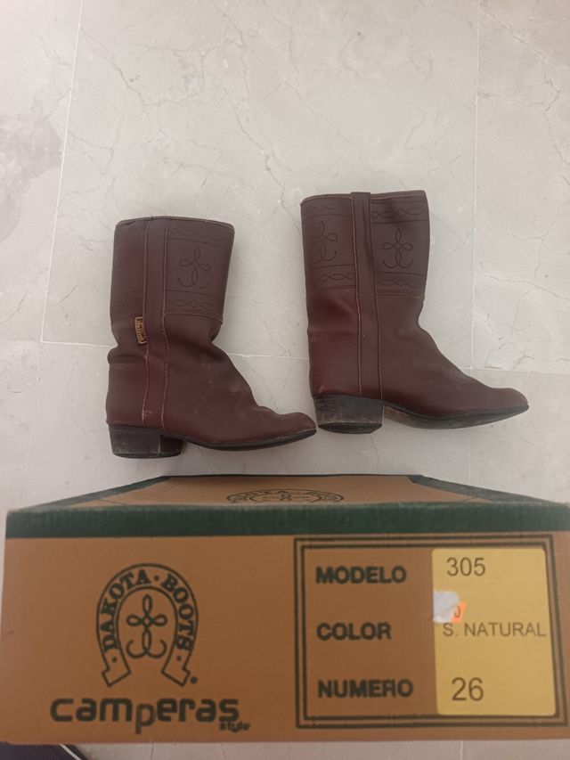 Botas Dakota Marrón - Nº 23 , 26 y 33