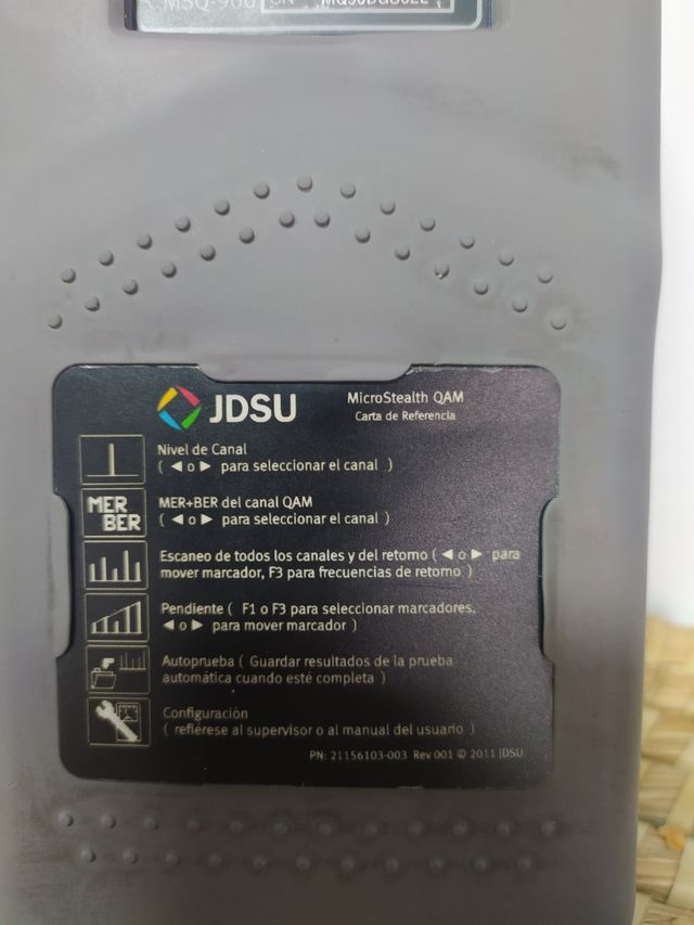 Analizador MSQ-900 JDSU MicroStealth QAM