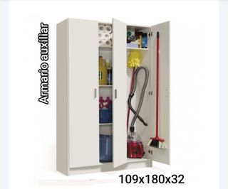Armario Auxiliar Blanco 109x180x32
