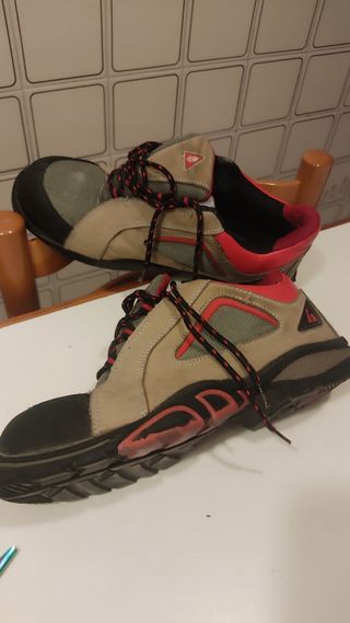 Zapatos seguridad Bellota beige/negro