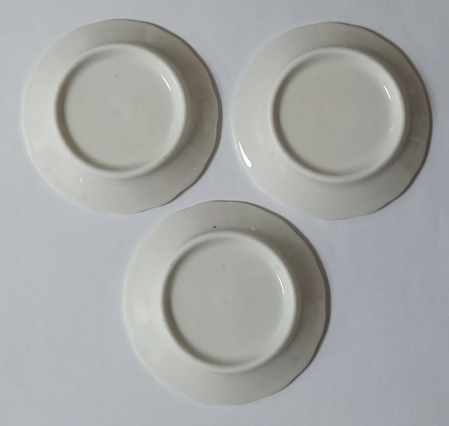 Lote 3 Platitos Vintage Porcelana Decorativos