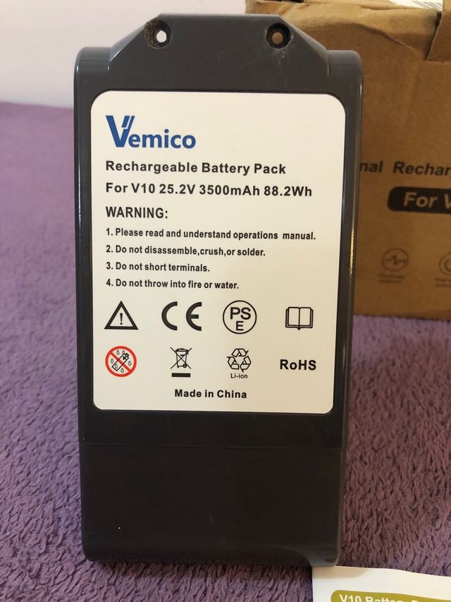 Batería Vemico Dyson V10 - 3500mAh