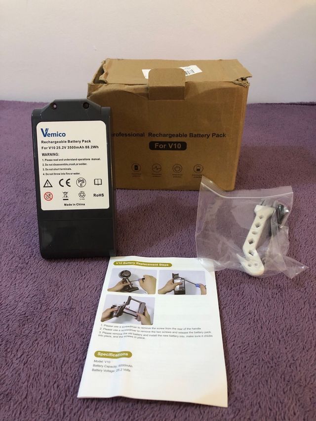 Batería Vemico Dyson V10 - 3500mAh