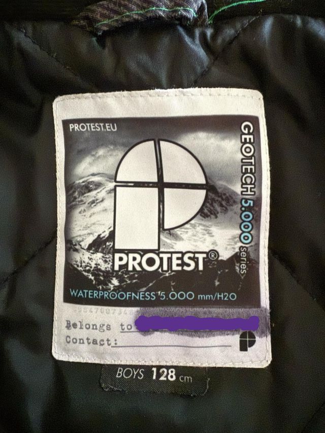 Abrigo nieve Protest