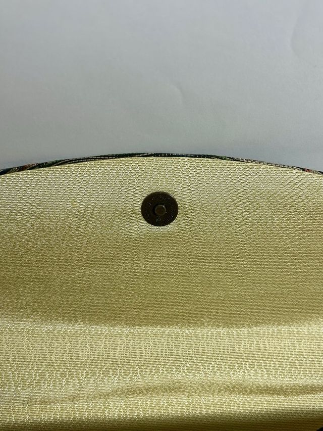 Vintage Japanese Kimono Handbag Made In Japan