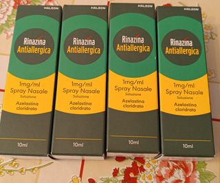 4x Rinazina Antiallergica 1mg/ml