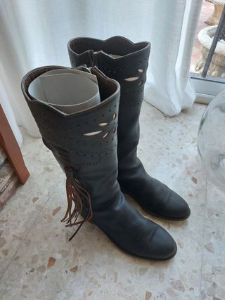Botas Marrón Piel - Rocieras