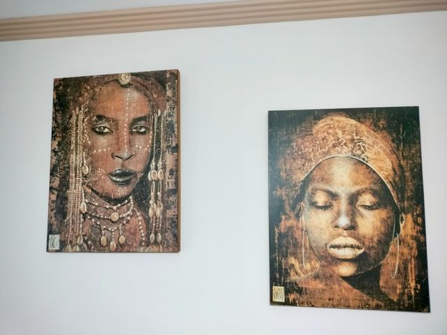 2 Cuadros Arte Africano