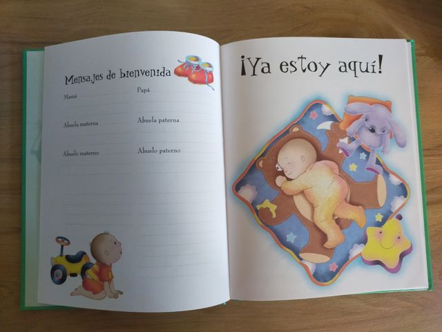 Libro del Bebé: Álbum recuerdos bebé