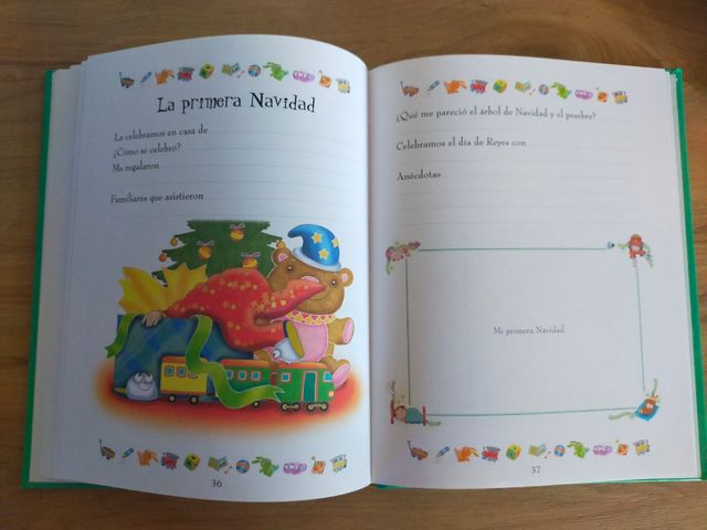 Libro del Bebé: Álbum recuerdos bebé