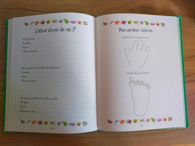 Libro del Bebé: Álbum recuerdos bebé